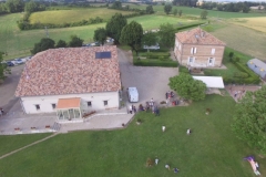 La Grange Martissan - vue aérienne
