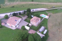 La Grange Martissan - vue aérienne