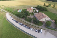La Grange Martissan - vue aérienne